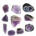 Meditation Gift Natural Amethyst February Birthstone Rough Home Decor (Size : 400-450g) - Buy Online on SooperMarket.com