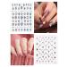 5D Gold Nail Art Sticker Decals - Vintage Classic Designs for Women & Girls - Buy Online on SooperMarket.com