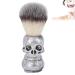Buy Handmade Skull Handle Shaving Brush for Men | Halloween Neck Dust & Cleaning Brush | Premium Hairdresser Beard Care - Buy Online on SooperMarket.com
