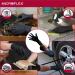Microflex Onyx N64 Disposable Nitrile Exam Gloves - Medium Black (Box of 100) with Textured Fingertips for Automotive Metal Fabrication - Pack of 100 - Buy Online on SooperMarket.com