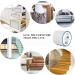 Cat Scratch Deterrent Tape - 4 x 30Yds Transparent Double Sided | Furniture Protector for Couch, Carpet, Doors | Pet & Kid Safe - Buy Online on SooperMarket.com