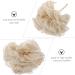 Angoily 2pcs Exfoliating Bath Sponge Loofah Ball Set - Foam Shower Scrubber & Strainer for Deep Cleansing - International Shipping Available - Buy Online on SooperMarket.com