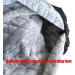Winter Thicken Wheelchair Warmer Blanket Windproof Fleece Lined Cozy Leg Cover with Zipper 130x66 cm - Buy Online on SooperMarket.com