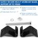 Yes4All Heavy Duty Stainless Steel I-Beam Clamp Hanger for Punching Bag - Ideal for Boxing, Muay Thai, MMA Training - Buy Online on SooperMarket.com