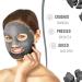 7th Heaven Charcoal Sheet Face Mask with Green Tea & Aloe Vera - Cleansing Detoxifing and Revitalising - Buy Online on SooperMarket.com