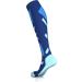 COMPREX Compression Stockings | Ultimate Ski Travel & Pregnancy Socks | Breathable Compression Socks (White/Gray Size 35-38) - Buy Online on SooperMarket.com