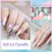 Holographic Mermaid Nail Art Glitter Sequins - 50g Irregular Aurora Opal Flakes for Nail Decoration - Buy Online on SooperMarket.com