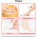 Buy 2 Pairs of Sips Peeling Moisturizing Socks - Elastic Anti-Cracking Foot Care Rejuvenating Skin Protection (Size S - 33-35) | International Shipping - Buy Online on SooperMarket.com