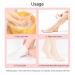 2 Pairs Moisturizing Foot Spa Socks | Hydrating Peel Treatment for Soft Feet - International Shipping - Buy Online on SooperMarket.com