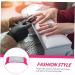 KALLORY Nail Accessories Office Desk Accessories Comfortable Silicone Nail Art Arm Rest Nail Salon Hand Holder Arm Rest Manicure Accessories () Desk Arm Nail Supplies Roso - Buy Online on SooperMarket.com