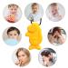 Buy Bexdug Yellow Sensory Chewing Chain - Creative Dinosaur-Shaped Silicone Fidget Toy for Kids | Portable Bite Chain for Sensory Relief - Buy Online on SooperMarket.com