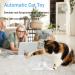 Suhaco Interactive Butterfly Cat Toy - Automatic Electric Rotating Kitten Toy for Indoor Cats - Funny Cat Teaser with Replacement Milk White - Buy Online on SooperMarket.com