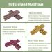 Natural Flowers Flavored Timothy Hay Sticks | Handmade Chew Toys for Small Animals | 5.29oz Pack - Buy Online on SooperMarket.com