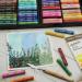 Mont Marte Extra Soft Oil Pastels 72pc - Assorted Bright Colors - Vibrant and Buttery - Ideal for Art, Craft, Coloring, and Sketching - Buy Online on SooperMarket.com
