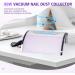 Saviland 80W Nail Dust Collector - Powerful Salon Dust Extractor with 2 Fans, 2 Bags, One Button Control for Acrylic, Dip Powder, Gel Polish - Purple - Buy Online on SooperMarket.com