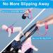 Petbonus Short Dog Leash - Adjustable Reflective Safety Bracelet for Dogs & Strollers - Soft Padded Handle (Pink) - Buy Online on SooperMarket.com