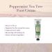 A La Maison Peppermint Tea Tree Foot Cream Lotion - French Natural Hand & Foot Lotion for Dry Skin (5 oz) - Buy Online on SooperMarket.com