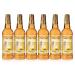 Jordan's Skinny Syrups Sugar-Free Coffee Syrup Vanilla Flavoring for Chai Latte Protein Shake Food - Zero Calorie Gluten-Free Keto Friendly - 750ml (25.4 Fl Oz) - Pack of 6