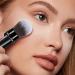Makeup Brush for Foundation - Multipurpose Telescopic Cosmetics Brushes | Portable Face Makeup Brushes Beginner Friendly Powder Brush for Home Travel Black - Buy Online on SooperMarket.com