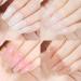 TOMICCA 4PCS Jelly Nude Pink White Gel Nail Polish Set - Sheer Clear Crystal Translucent French Manicure DIY Home Kit 8ML - Buy Online on SooperMarket.com