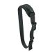 Babies1st baby seat wearing belt |Universal wearing aid 5 cm wide 60-160 cm long with 1 cm thick anti-slide shoulder pad black carrier base basic