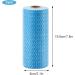 3 Rolls Kitchen Cloth 150 Sheets Disposable Dish Cloths Cleaning Cloths All Purpose Dish Cloths Non Woven Blue Cloths Wash for Kitchen Bathroom Window Glass - Buy Online on SooperMarket.com