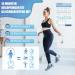 Buy Adjustable Wireless Jump Rope for Fitness | Spring Rope with Large Ball & Training Poster | Slipproof Handles - Perfect for All Ages - Buy Online on SooperMarket.com