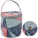 Coopay Small Yarn Storage Bag Mini Knitting Bag Yarns Drum Case for Carry Yarn Ball Crochet Kits Knitting Supplies and Sewing Accessories for Beginner Crocheter and Crafter Blue - Buy Online on SooperMarket.com