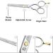 Glamified Glam Hairdressing Scissors Professional Hair Cutting Thinning Scissors Set (Haircut Trimming Grooming Shaping Scissors) for Men Hairdresser Barber Women Kids Pets Home 5.5inch - Buy Online on SooperMarket.com