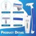 50 Sets Disposable Razors in Bulk - Twin Blade Razors with Shaving Cream | Individually Wrapped for Men & Women | Perfect for Homeless Hotels Shelters & Travel - Buy Online on SooperMarket.com