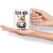 Vixar Yeah Nah.. Not Today Cat Gift Sarcastic Joke Ceramic Coloured Mug Cup for Tea Coffee Hot Brew 330ml 11Oz (White) - Buy Online on SooperMarket.com