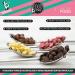 Food Crew 900g White Belgian Chocolate for Fondue - Perfect for Chocolate Fountains & New Year's Eve - 10 Individually Packaged Portion Bags - Buy Online on SooperMarket.com