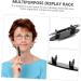 STOBOK Pencil Wand Holder 2 Pcs Acrylic Pen Holder Pencil Lip Gloss Paintbrush Drying Rack Acrylic Eyebrow Pencil Rack Single 12.7x3cmx2pcs Blackx2pcs - Buy Online on SooperMarket.com