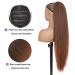 PORSMEER 30 Inch Yaki Straight Drawstring Ponytail Clip In Extensions for Women Kinky Straight Pony Tail Extensions Hair Extensions Ponytail (Black mixed brown) - Buy Online on SooperMarket.com