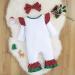 Loalirando Baby Christmas Romper | My First Xmas Outfit for Newborn Toddler | 9-12 Months | White 60 - Buy Online on SooperMarket.com