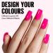 TOMICCA Neon Pink Gel Nail Polish 15ML - Long Lasting, High Gloss, Chip Resistant | UV LED Lamp Required | DIY Manicure Salon Quality - Buy Online on SooperMarket.com