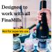 FinaMill Interchangeable Spice Pod: FinaPod PRO Plus - Grinds Salt, Pepper, and More - Buy Online on SooperMarket.com