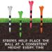 Pride Performance Golf Tees 2-3/4 Striped 100 Count - Citrus Orange - Buy Online on SooperMarket.com