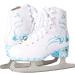 American Athletic Shoe Women's Sumilon Lined Figure Skates - Turquoise Outsole (Size 6) - Buy Online on SooperMarket.com