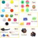 QUOZUO 50 Pcs Cat Toy Kitten Toys set Interactive cat Toy with Suction Cup Wand Hanging Door Flying cat Toys for Indoor Cats Cat Spring Toy Cat Toy Mouse cat ball toy Cat Crinkle Balls - Buy Online on SooperMarket.com