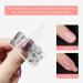 Kalolary 120PCS Gel Nail Dual Forms Set | Nail Art Stickers, Brush, File & Clips | Acrylic Nails Extension Kit - Buy Online on SooperMarket.com