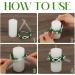 Bofunx Drip Protection Candle Wreath - Christening Communion & Wedding Decorative Skirt with White Fish Design - Buy Online on SooperMarket.com
