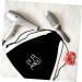 Healeved 8 Pcs Hair Dryer Storage Bag Jewelry Hair Dryer Bag Purse Organizer Pouches Tool Black Flannel - Buy Online on SooperMarket.com