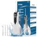 Water Flossers for Teeth Cordless and Oral Irrigator Dental Flosser with 5 Modes 360ML Portable Dental Water Flosser with 4 Jet Tips & USB Rechargeable Use for Travel -White