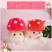 Yamepuia Mushroom Cat Plush Pillow - 11 Stuffed Animal Toy for Kids - Birthday Gift for Girls and Boys - Buy Online on SooperMarket.com