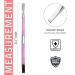 Krisp Beauty Dual Sided Cuticle Pusher - Surgical Grade Stainless Steel Manicure Pedicure Tool Set for Nail Care - Pink - Buy Online on SooperMarket.com