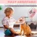 Supet Breathable Adjustable Cat Cone Collar - Water Resistant & Soft Recovery E-Collar for Cats - Pink (Neck Girth 14-24CM) - Buy Online on SooperMarket.com