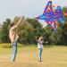 Large Flerigh Plane Kite for Kids and Adults | Easy to Fly & Assemble | Ideal for Beginners & Professionals | Beach & Outdoor Activities | Ages 4-12 - Buy Online on SooperMarket.com
