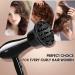 Universal Hair Diffuser Attachment for Curly Hair - Fits Hair Dryers D-1.4 to 2.6 inch - Adjustable & Adaptable - Ideal for Wavy, Thick, Natural Hair - Salon Quality (Black) - Buy Online on SooperMarket.com