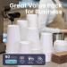 50 Pack 12oz White Coffee Cups with Dome Lids, Sleeves - Disposable Paper To Go Cups for Hot Drinks - Ideal for Cafes & Businesses - Buy Online on SooperMarket.com